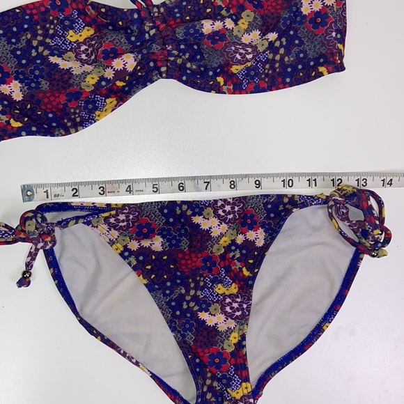 Floral Halter String Bikini Size Medium - Picture 5 of 9